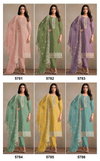 Averie By Vipul  Heavy Orgenza Silk With Embroidery Work Dress Material Wholesale Online